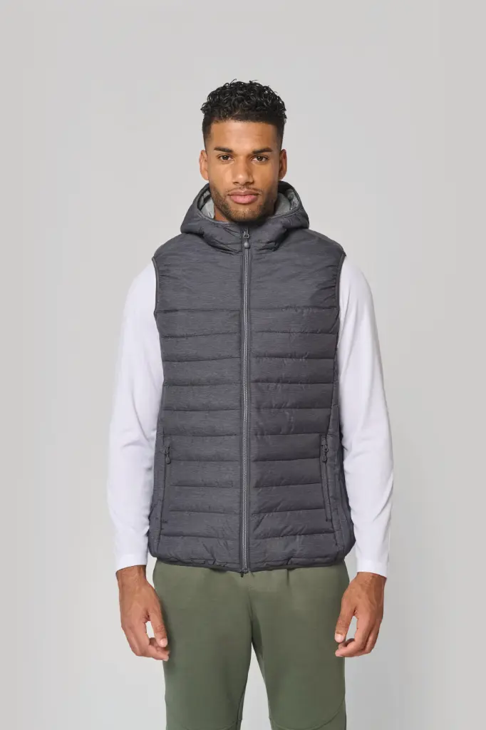 PA237 - Bodywarmer à capuche - Noir