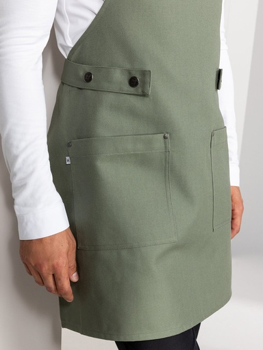 [LNC-DAKST-GEC-S] Strap Dakota (Green Canvas, S)