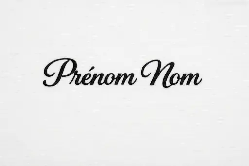 Broderie Prénom / Nom